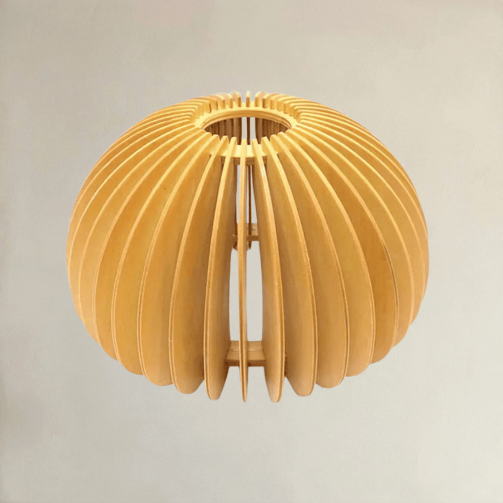 Abat-Jour Bois <br> Jimbaran-Grain-Light