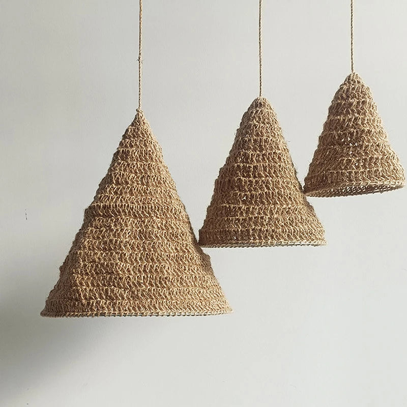 Abat-Jour Raphia <br> Tulear-Grain-Light