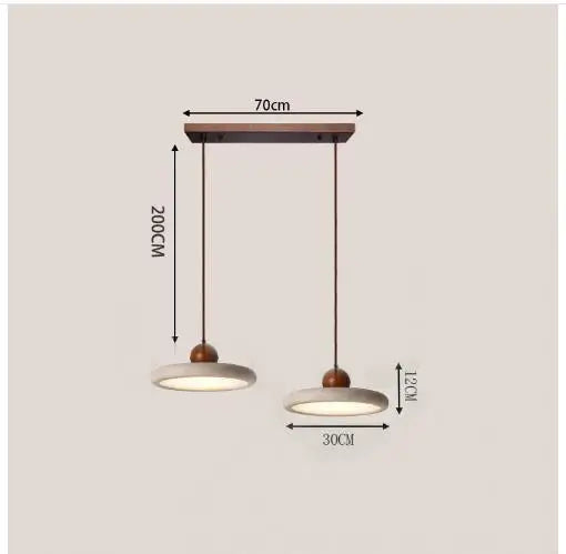 Abat-Jour Pierre <br> Napoli-Grain-Light