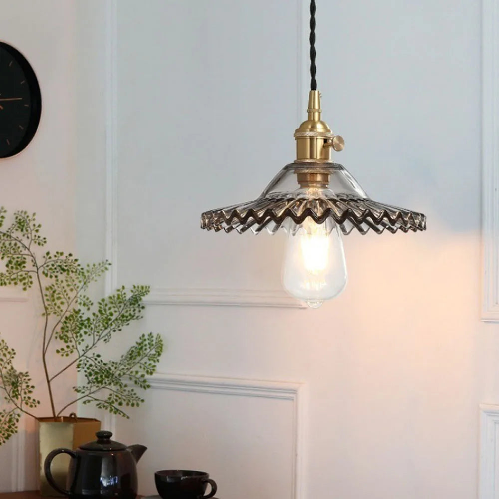 Abat-Jour Verre <br> Stockholm-Grain-Light