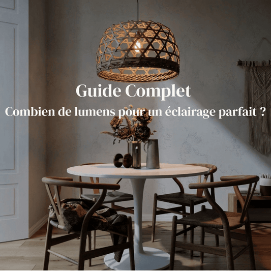 Combien de lumen par m2 pour un éclairage parfait 