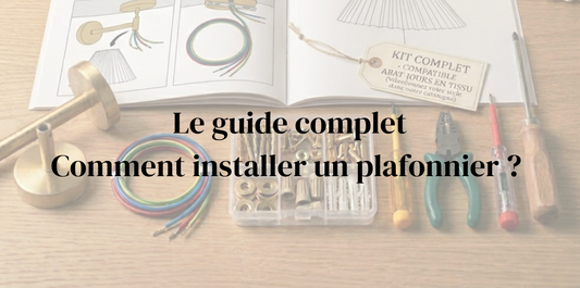 Comment installer un plafonnier