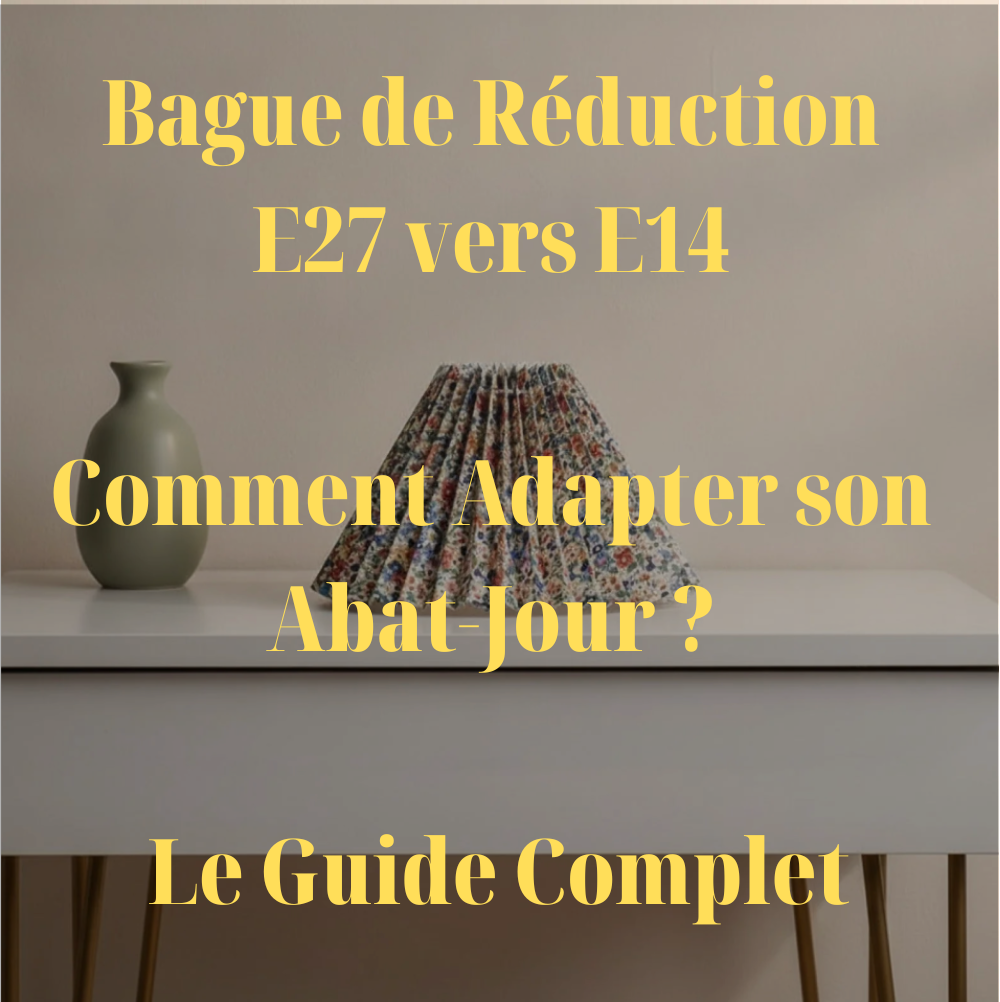 Abat-jour pour Suspension, Lampe à Poser, Lampadaire ou Applique Murale : Quelles Différences de Fixation ? Le Guide Complet