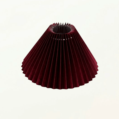 Abat-Jour_Plisse_Paris_rouge_bordeaux