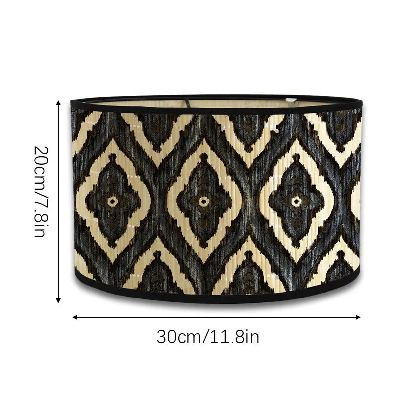 Abat-jour Vang en Bambou Naturel - Diamètre 30cm