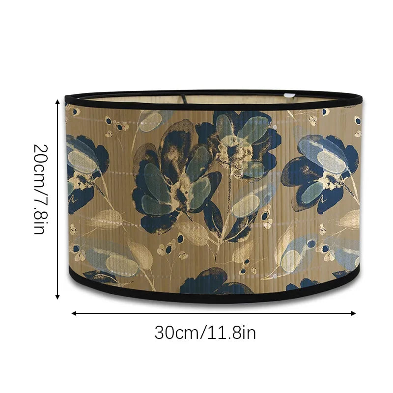 Abat-jour Vang en Bambou Naturel - Diamètre 30cm