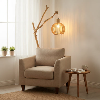 Abat-Jour Bois Khao - Design Scandinave & Naturel