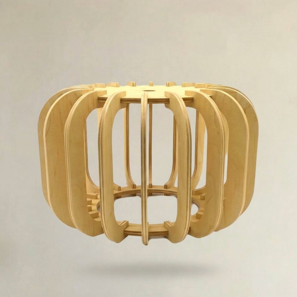 Abat-Jour Bois <br> Ulu-Grain-Light