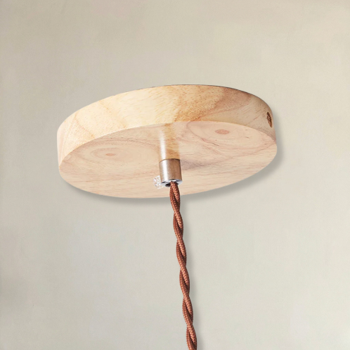 Abat-Jour Bois <br> Bergen-Grain-Light