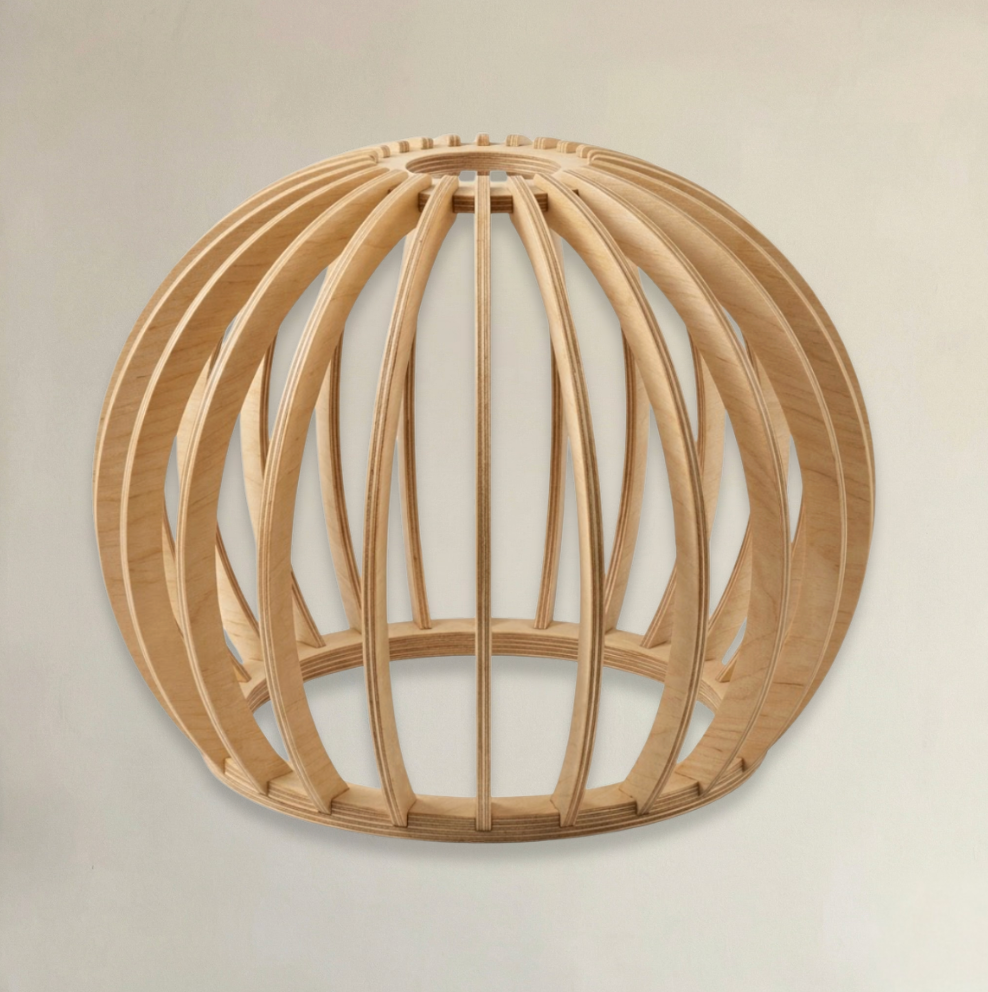 Abat-Jour Bois <br> Khao-Grain-Light