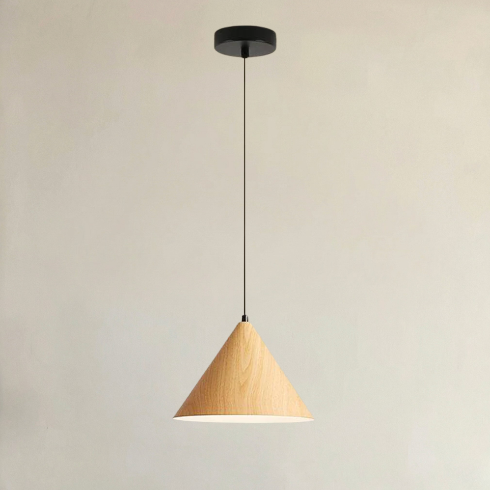 Abat-Jour Bois <br> Oslo-Grain-Light