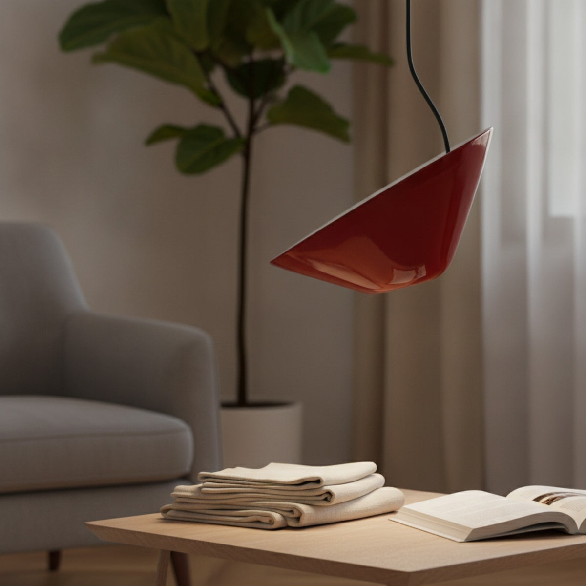 Abat Jour Brindisi Verre Brillant Suspension
