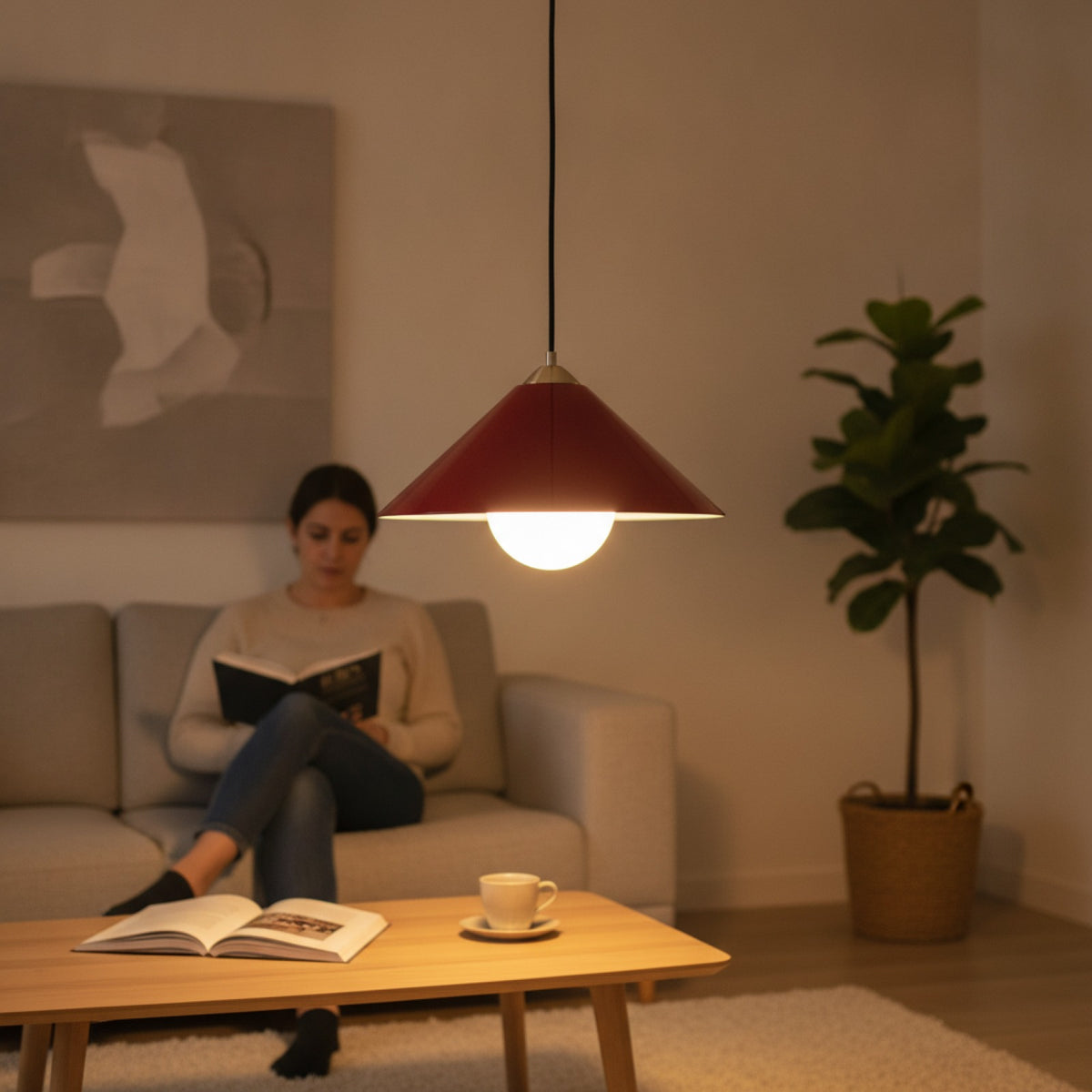Abat Jour Brindisi Verre Brillant Suspension