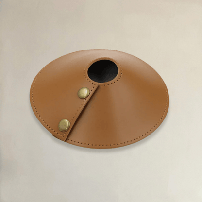 Abat Jour Cuir Kampur Vintage Luminaire Salon