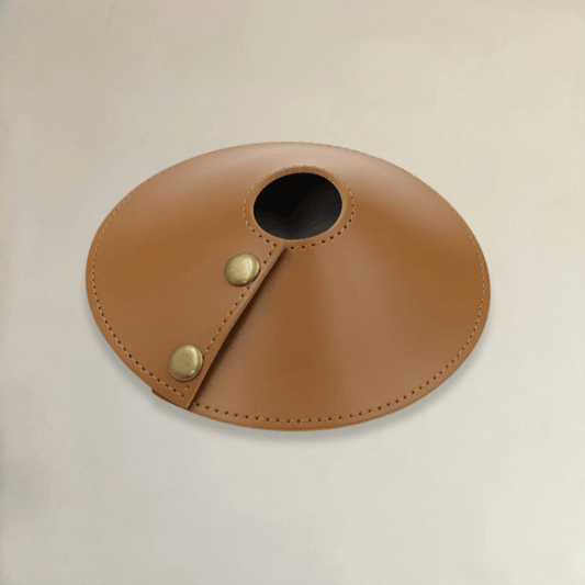 Abat-Jour Cuir Salon <br> Kampur-Grain-Light