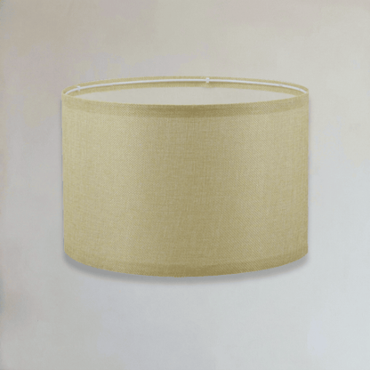Abat-Jour Cylindre Kampong : Texture Textile Organique et Design Polyvalent