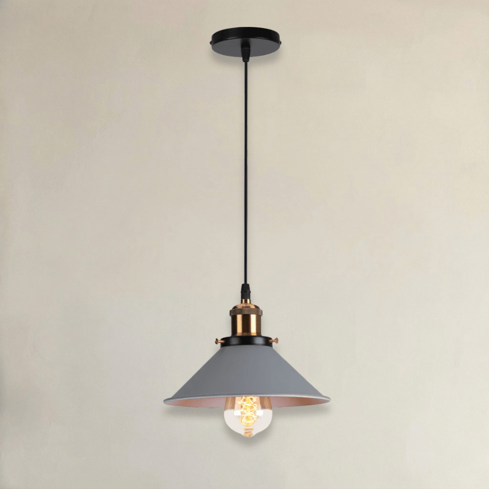 Abat-Jour Industriel Métal <br> Bexley-Grain-Light