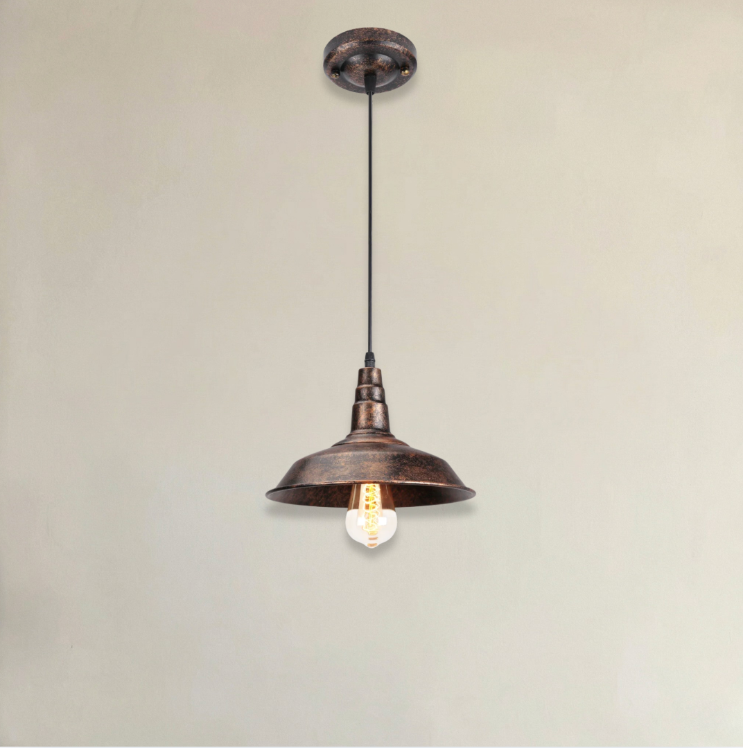 Abat Jour Industriel Métal <br> Bushwick-Grain-Light