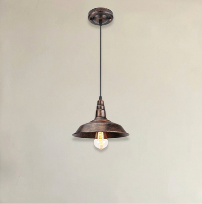 Abat Jour Industriel Métal <br> Bushwick-Grain-Light