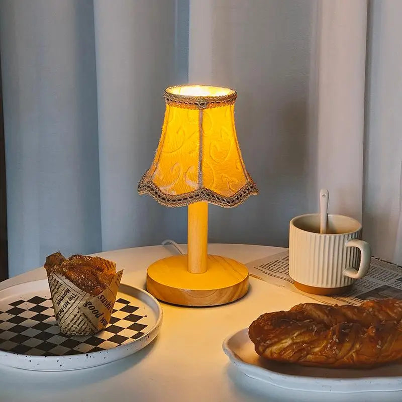 Abat-Jour Lampe de Chevet <br> Graz-Grain-Light