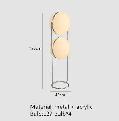 Abat-Jour Lampe sur Pied <br> Bahausia-Grain-Light