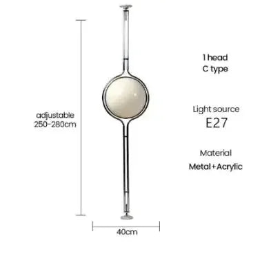 Abat-Jour Lampe sur Pied <br> Bahausia-Grain-Light