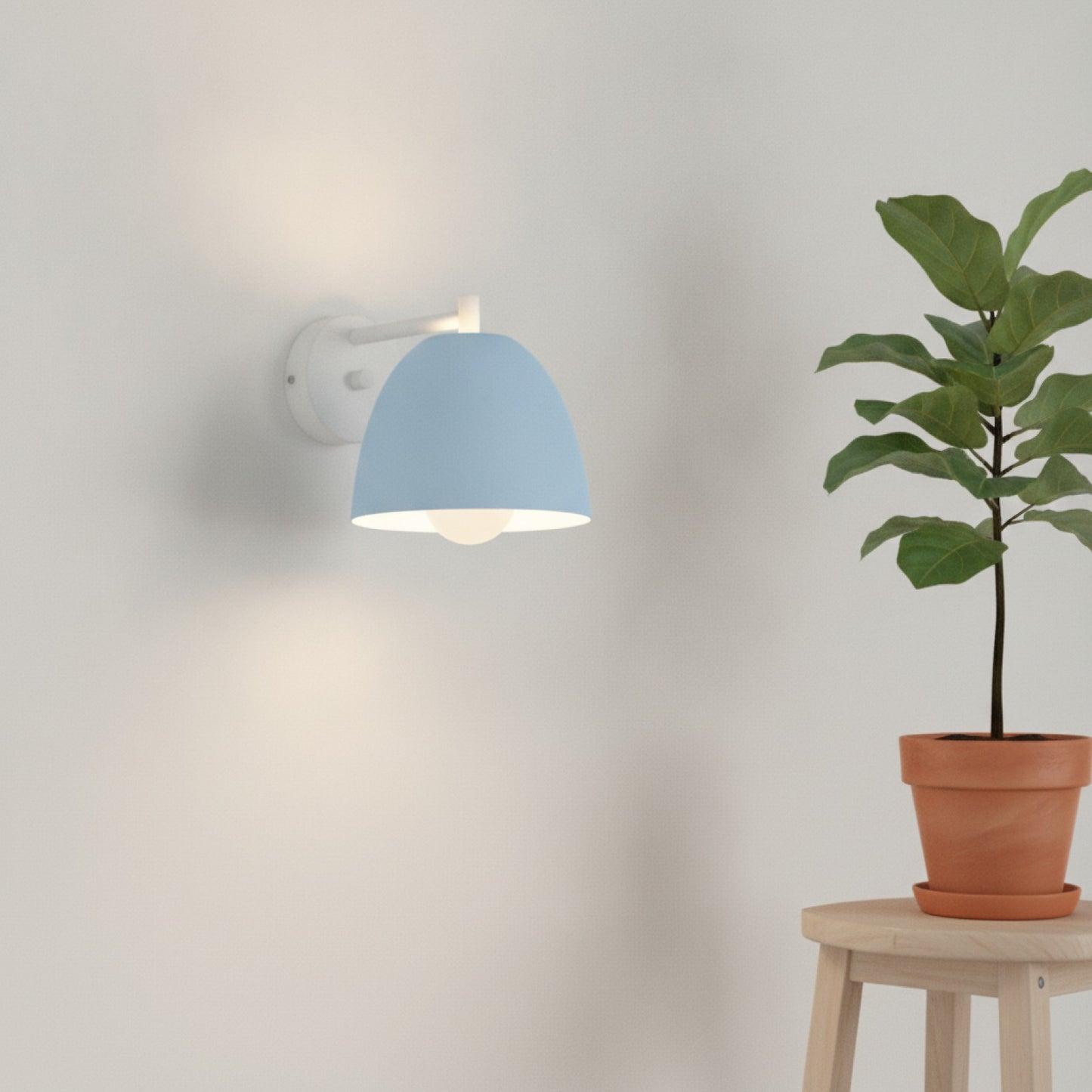 Abat-Jour Mural Pastel : Ambiance Douce et Design Scandinave