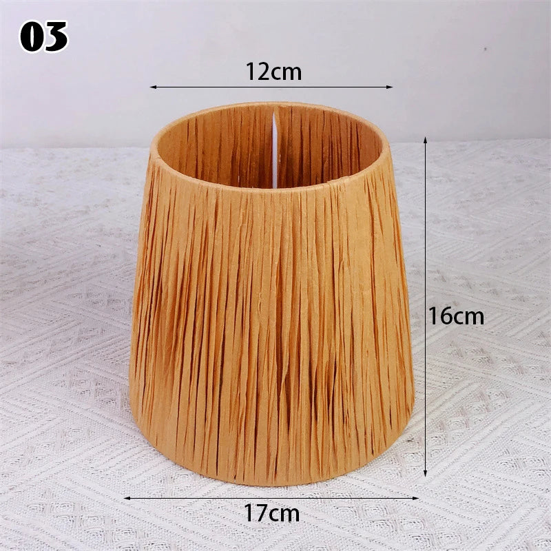 Abat-Jour Hanoi en Osier Naturel - Design Conique pour Salon & Chambre