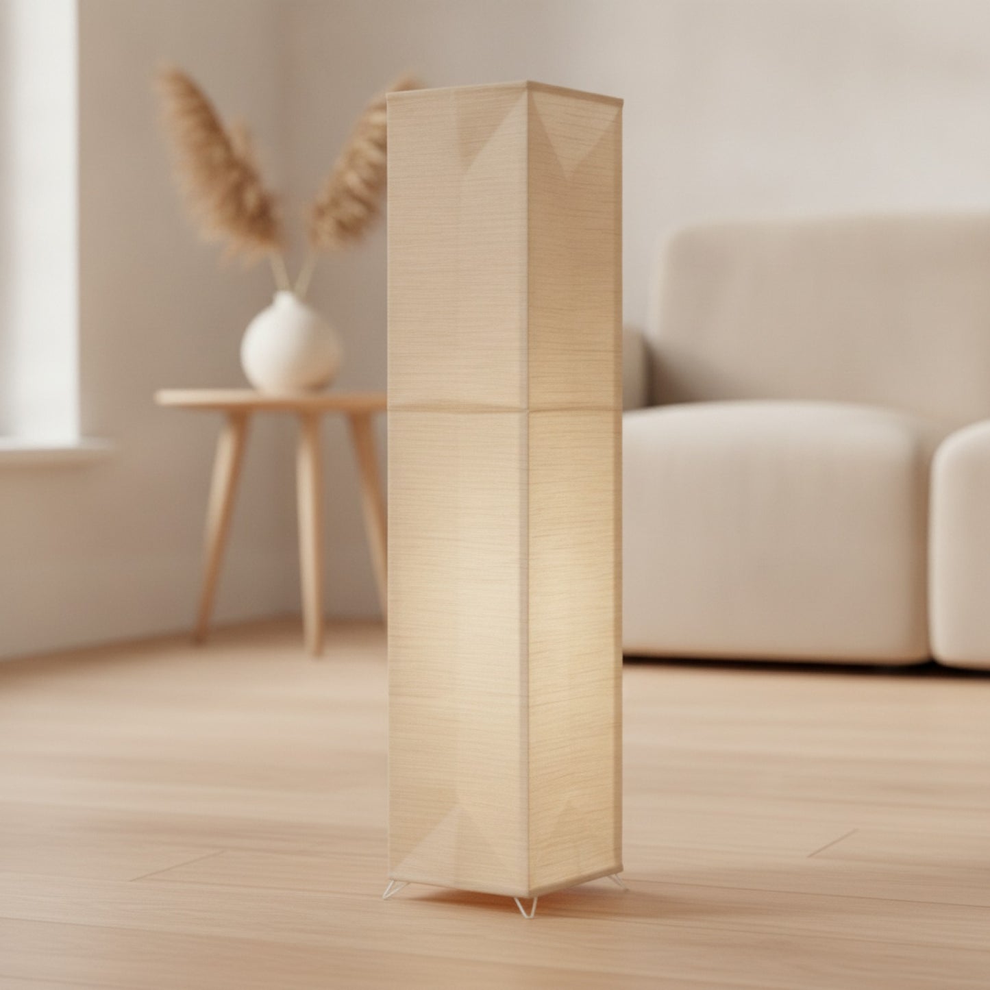 Abat Jour Papier Nagoya Pliable Beige