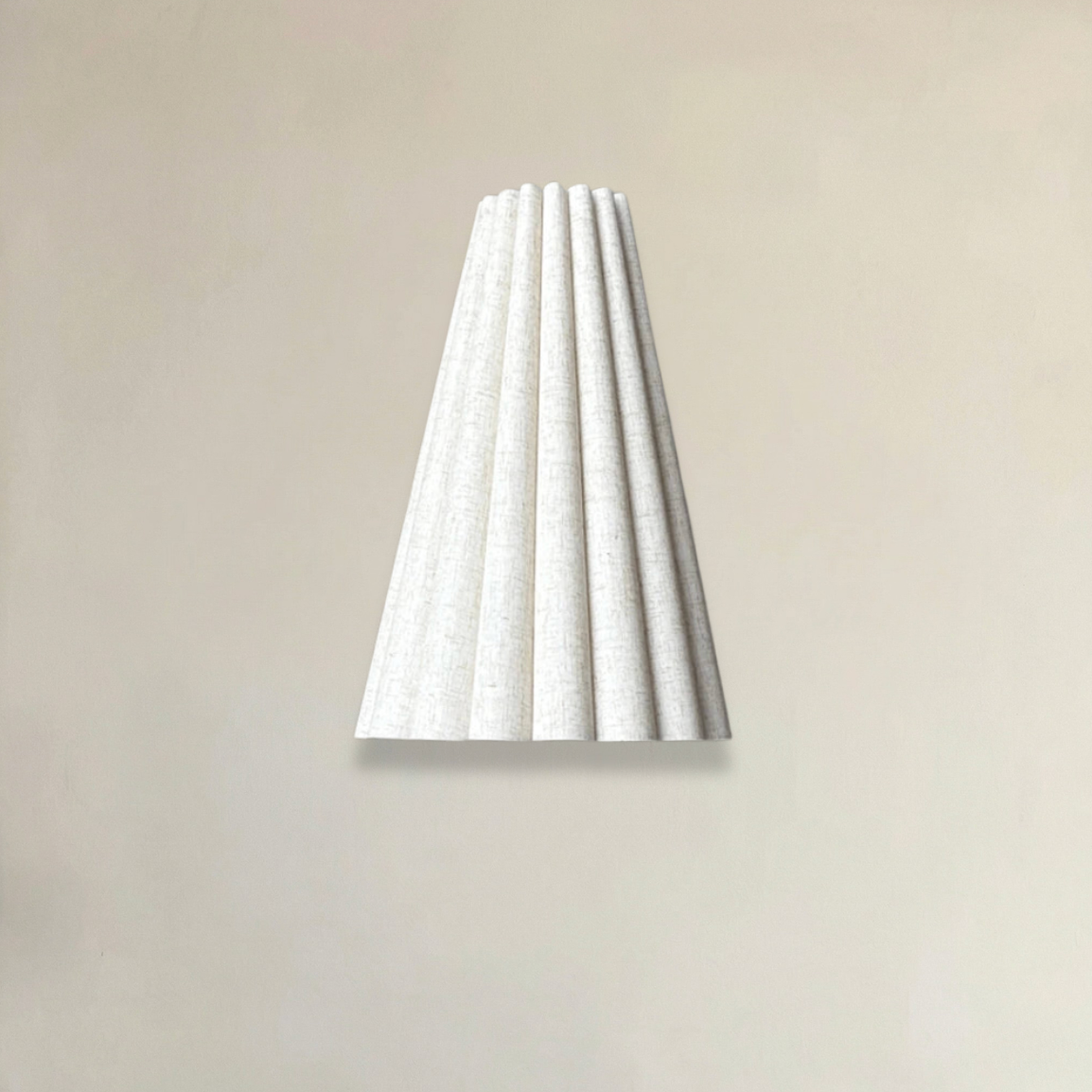 Abat-Jour Plissé <br> Barcelone-Grain-Light