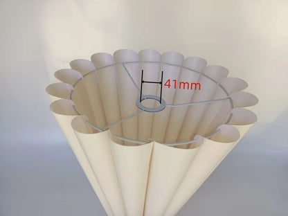 Abat-Jour Plissé <br> Barcelone-Grain-Light