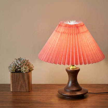 Abat-Jour Plissé <br> Paris-Grain-Light