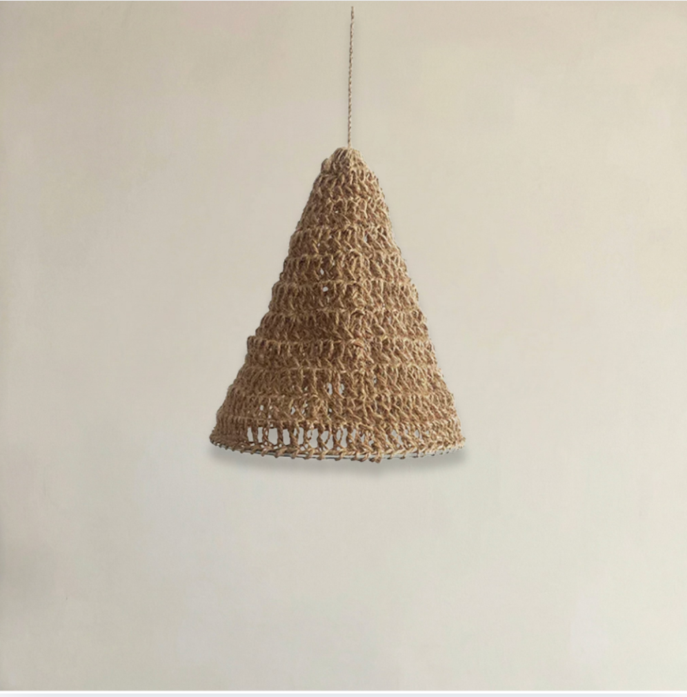 Abat-Jour Raphia <br> Tulear-Grain-Light