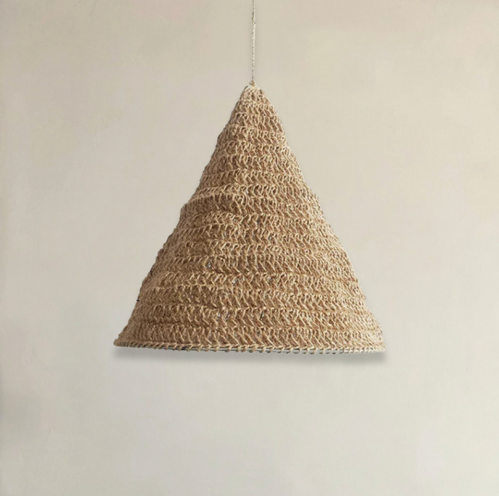 Abat-Jour Raphia <br> Tulear-Grain-Light