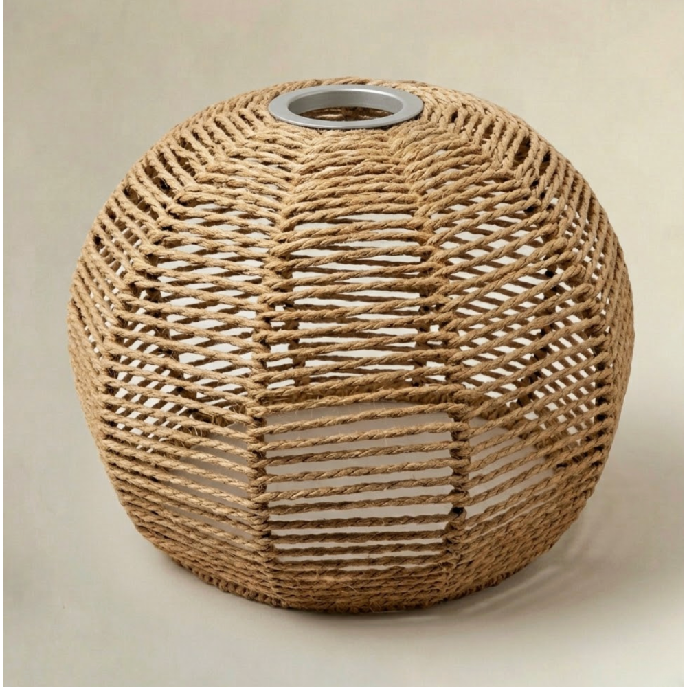 Abat-Jour Rotin <br> Nomade-Grain-Light