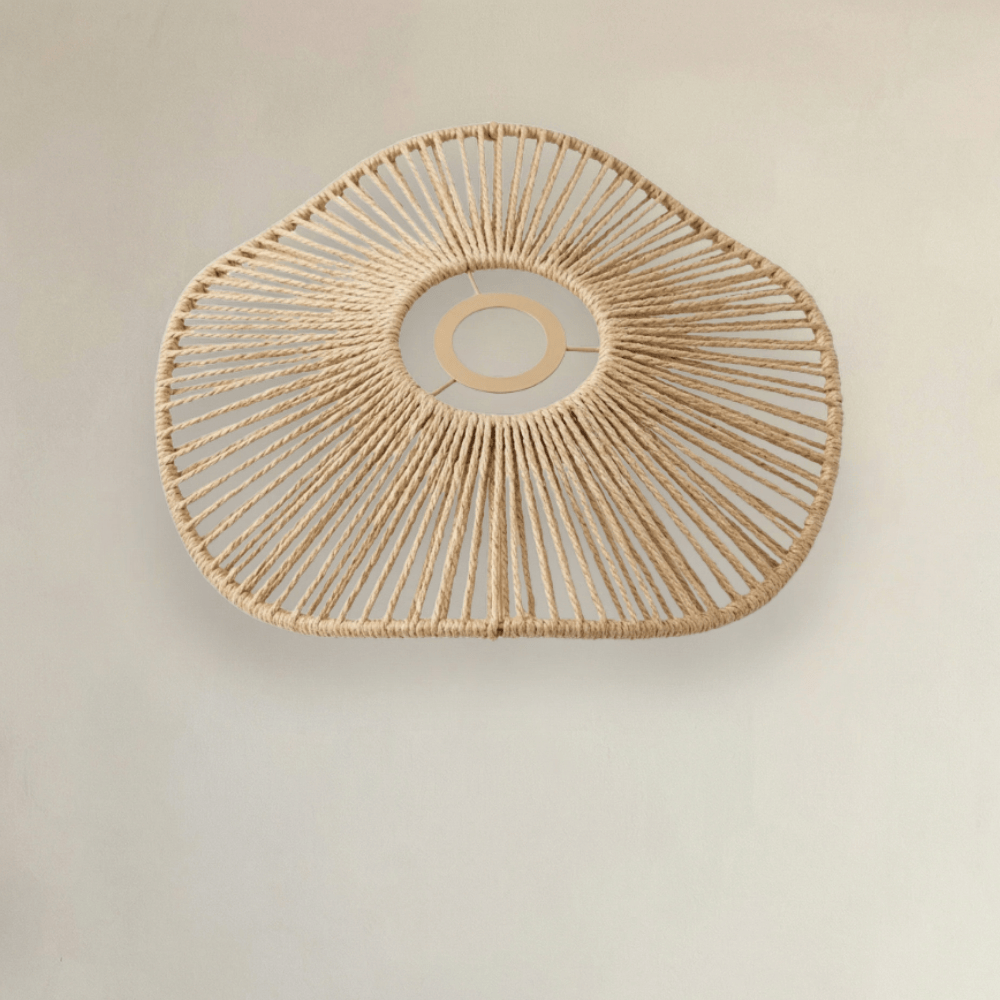 Abat-Jour Rotin <br> Tropical-Grain-Light