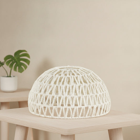Abat Jour Rotin Udon Naturel Suspension