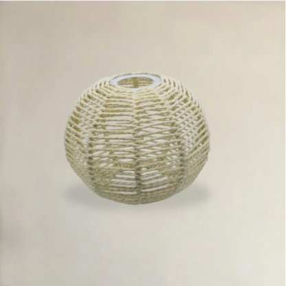 Abat-Jour Rotin <br> Volute-Grain-Light