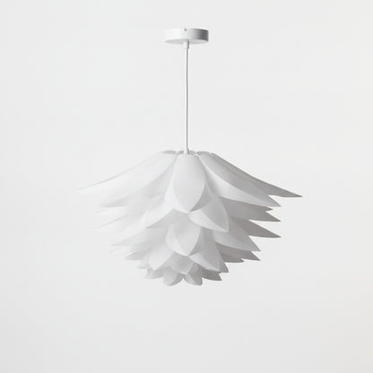 Abat Jour Suspension Split Fleur Modulable Bleu