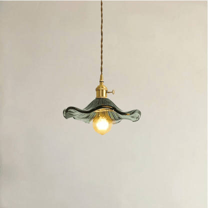 Abat-Jour Suspension Verre <br> Florence-Grain-Light