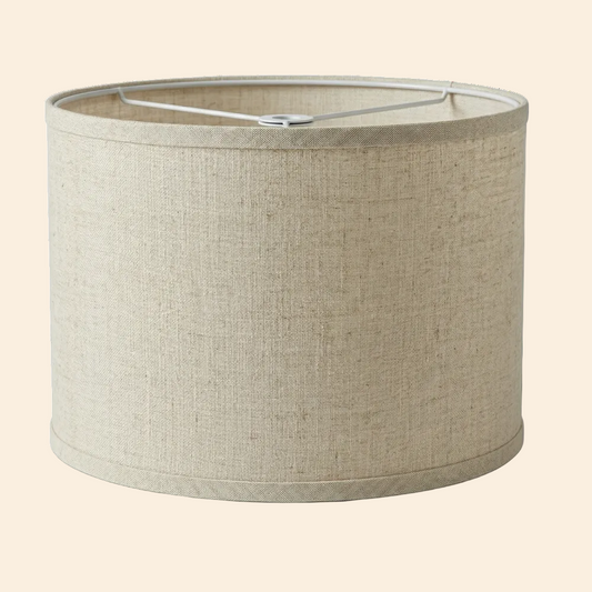 Abat-Jour Tissu <br> Biarritz-Grain-Light