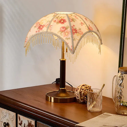 Abat-Jour Tissu <br> Romantia-Grain-Light