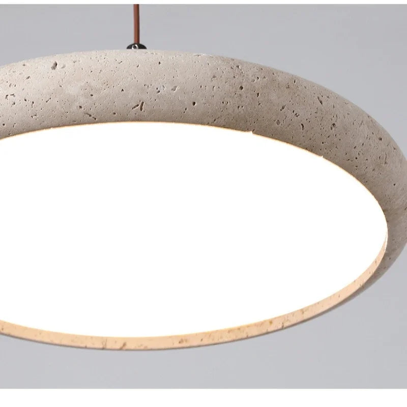 Abat-Jour Pierre <br> Napoli-Grain-Light