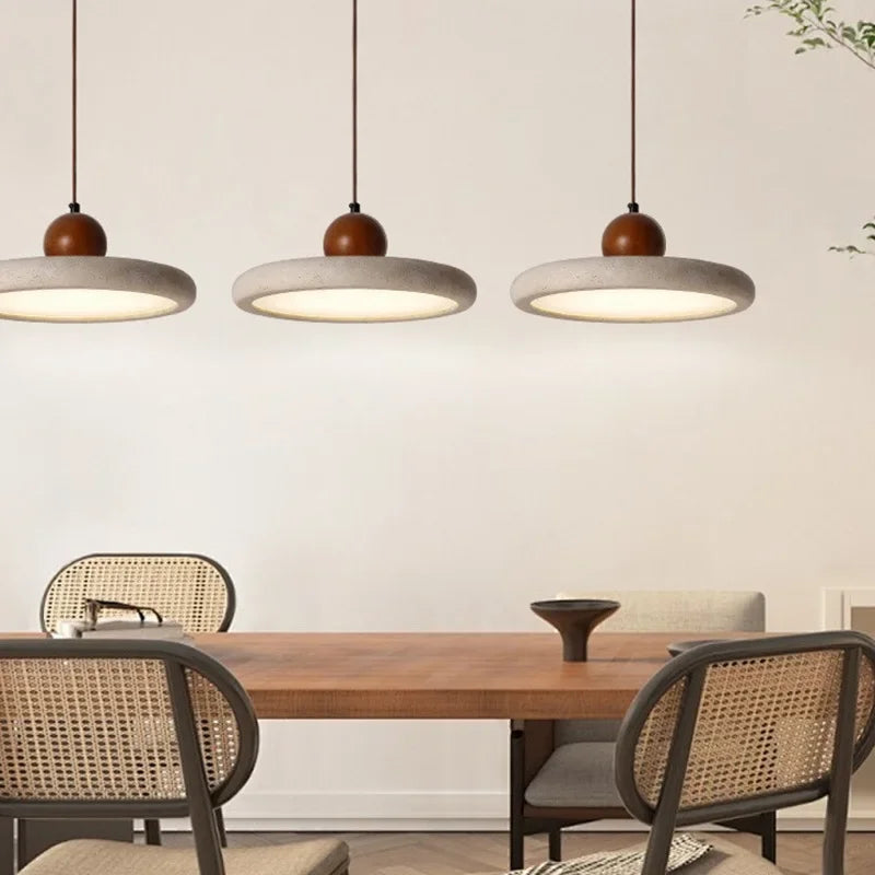 Abat-Jour Pierre <br> Napoli-Grain-Light