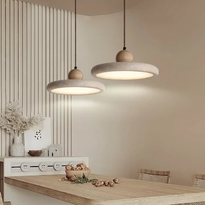Abat-Jour Pierre <br> Napoli-Grain-Light