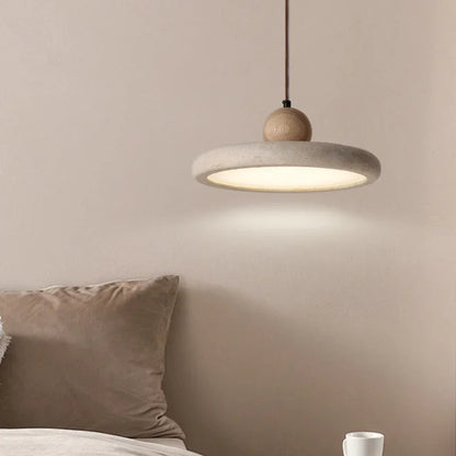 Abat-Jour Pierre <br> Napoli-Grain-Light