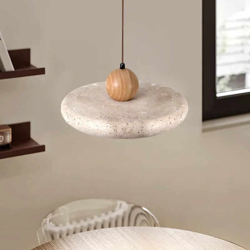 Abat-Jour Pierre <br> Napoli-Grain-Light