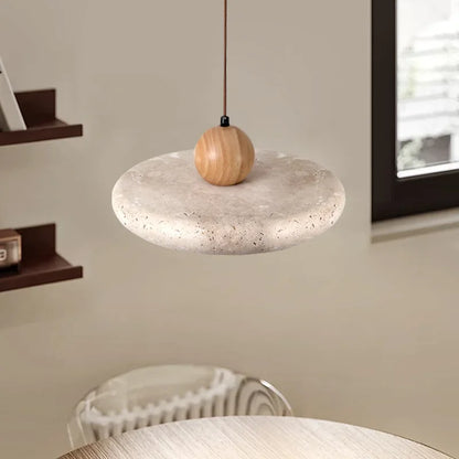 Abat-Jour Pierre <br> Napoli-Grain-Light