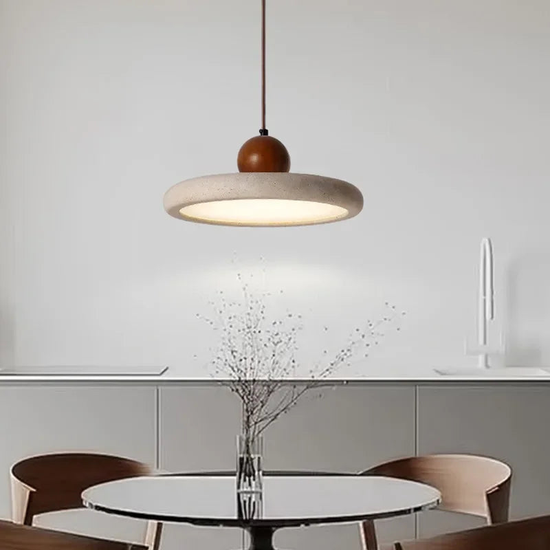 Abat-Jour Pierre <br> Napoli-Grain-Light
