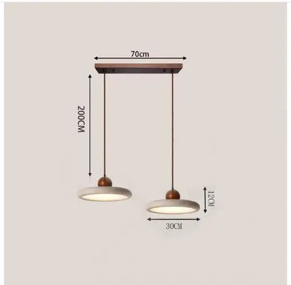 Abat-Jour Pierre <br> Napoli-Grain-Light